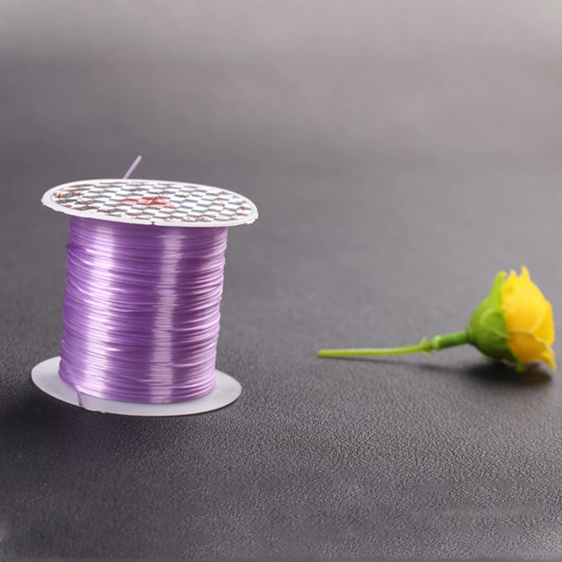 1 рулон 10 м Multi Цвета сильный эластичный провод/шнур/String/резьба для DIY Браслеты