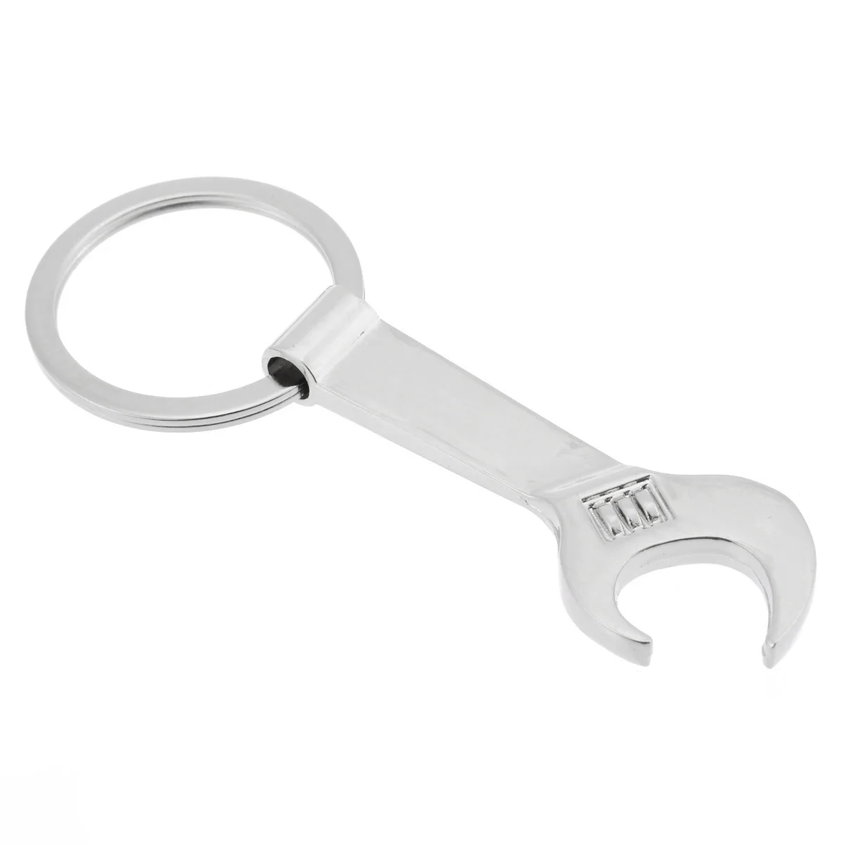 New Car Charm Wrench Bottle Opener Keyring Keychain Metal Key Chain Ring Keyfob Unique Creative Gift