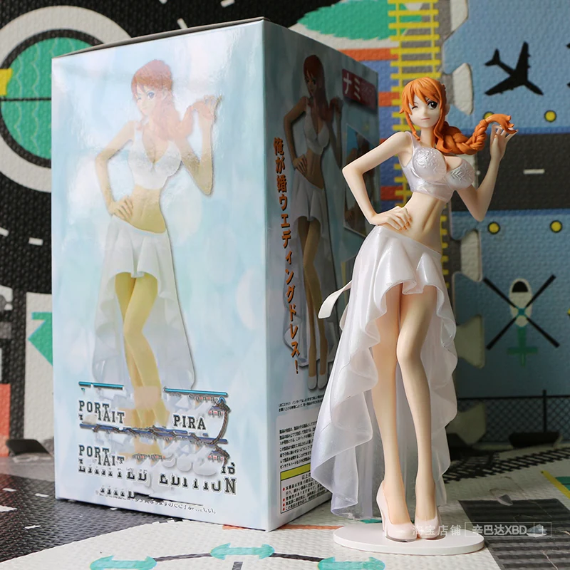 One Piece 2 Styles 22cm Nami Bathing Dress Wedding Dress Hobbies