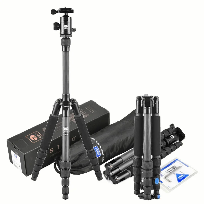 SIRUI T 025X T025X Professional Carbon Fiber Tripod For Camera With C10