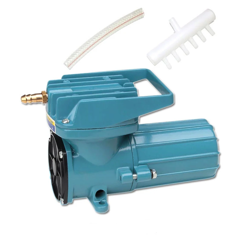 

18W 30L/min RESUN MPQ-902 12V DC Electromagnetic Aquarium Air Compressor for Hydroponic Pond Portable Fish Tank Oxygen Air Pump