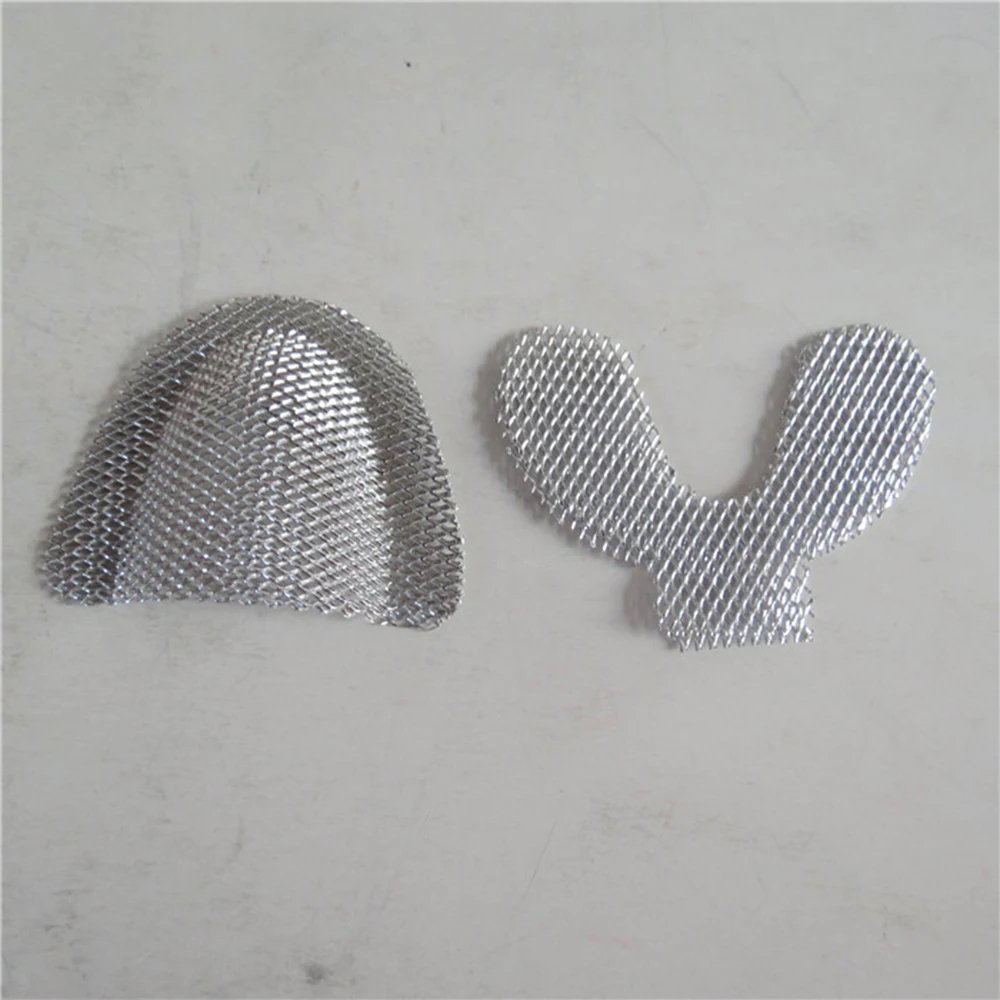 Dental Lab Denture Materials Metal Reinforcement Mesh , Metal Reinforced Net