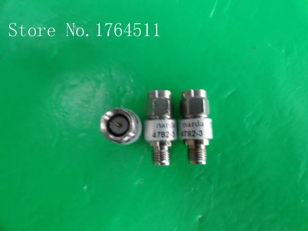 

[BELLA] NARDA 4782-3 DC-18GHz Att:3dB 2W SMA coaxial fixed attenuator --2PCS/LOT