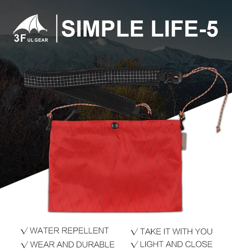 3F UL GEAR Simple life 5 три пика простая пять маленькая сумка XPAC удобная большая емкость маленькая сумка