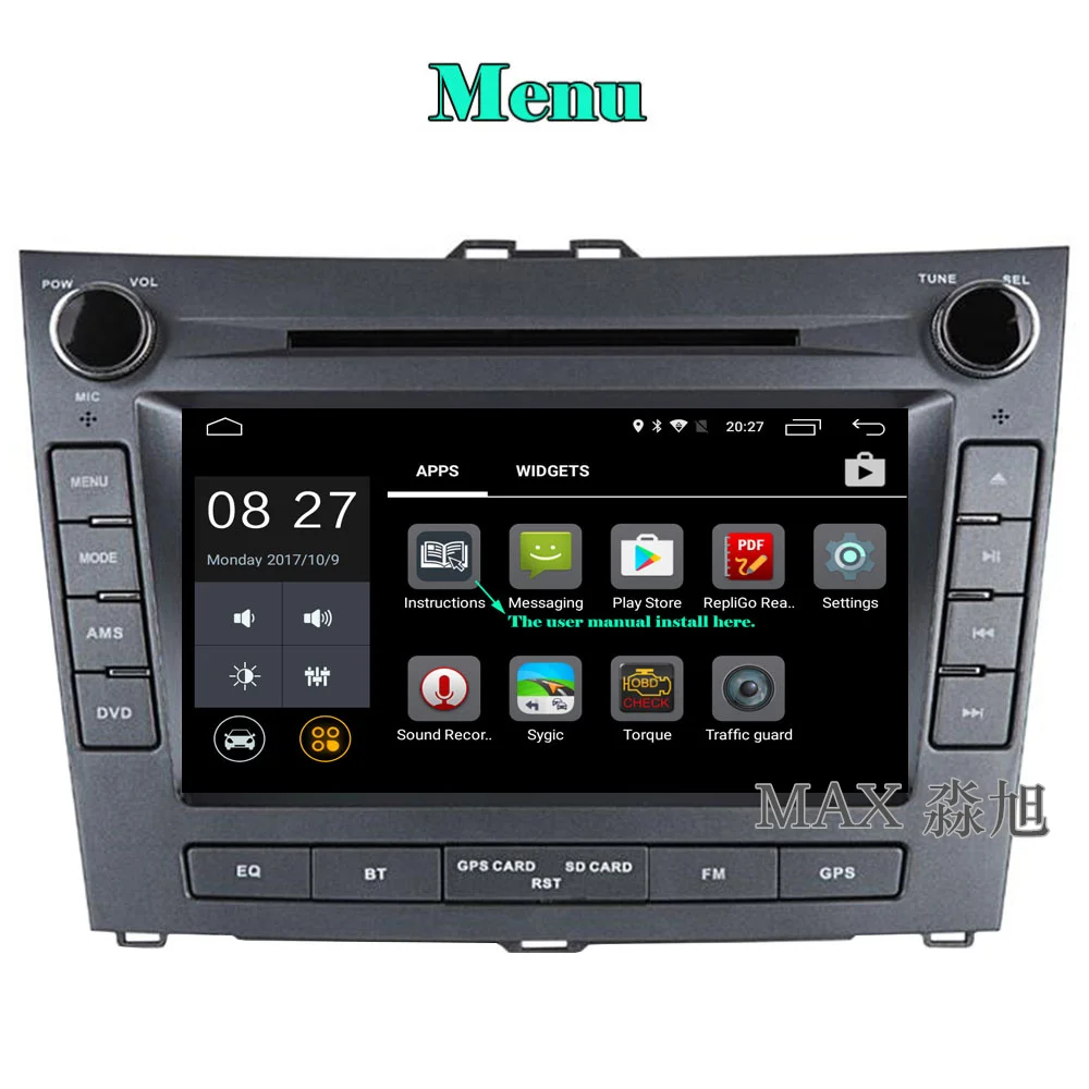 Top MAX 2 din Car Radio GPS Navigation System For BYD L3 CD Player Bluetooth call/music steering wheel control Free Map Mirror Link 2