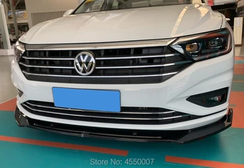

3pcs/set Front Bumper Diffuser Bumper Protector For 2019 Volkswagen New sagitar Jetta2019 Front Bumper Lip Diffuser Decoration