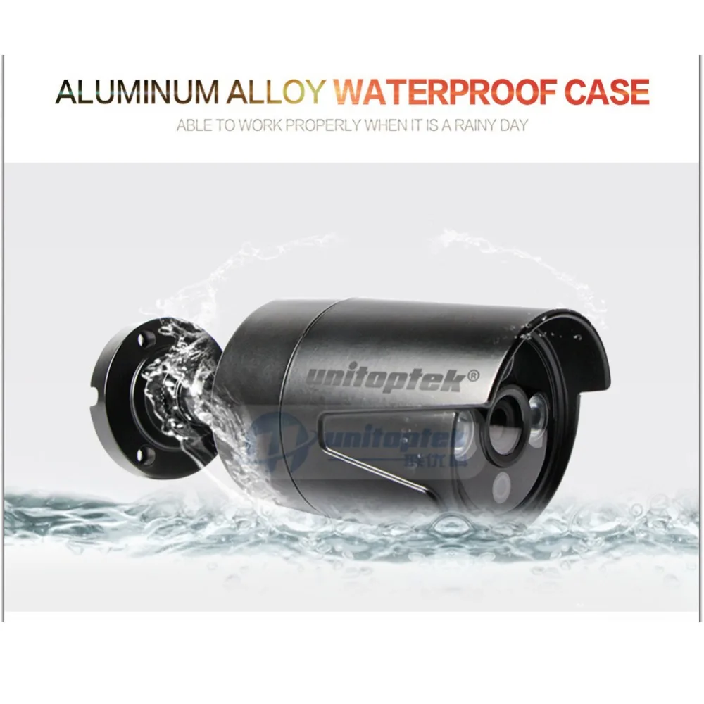 UNITOPTEK CCTV AHD системный комплект для фотокамеры 1080 P 16CH DVR рекордер + IR 20 м наружная