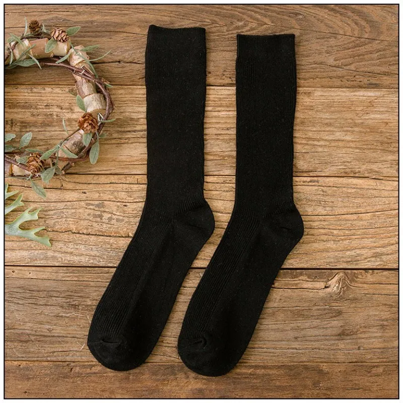 Винтажные женские носки, повседневные хлопковые носки, модные женские теплые длинные носки для женщин, 3 пар/лот = 6 штук