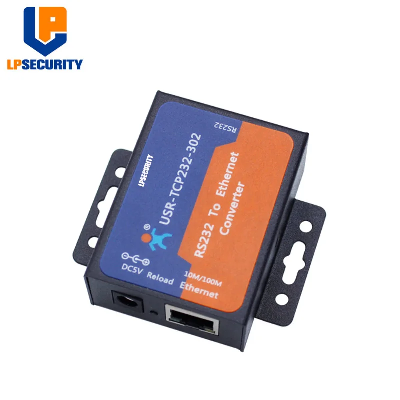 LPSECURITY USR-TCP232-302 маленький размер Последовательный RS232 к Ethernet TCP IP Серверный модуль