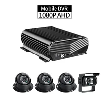 Грузовик DVR комплект, 4CH HDD 1080P Автомобильный видеорегистратор безопасности регистратор g-сенсор циклическое видео с 4 шт AHD 2.0MP камеры для автобуса такси грузовика Vans