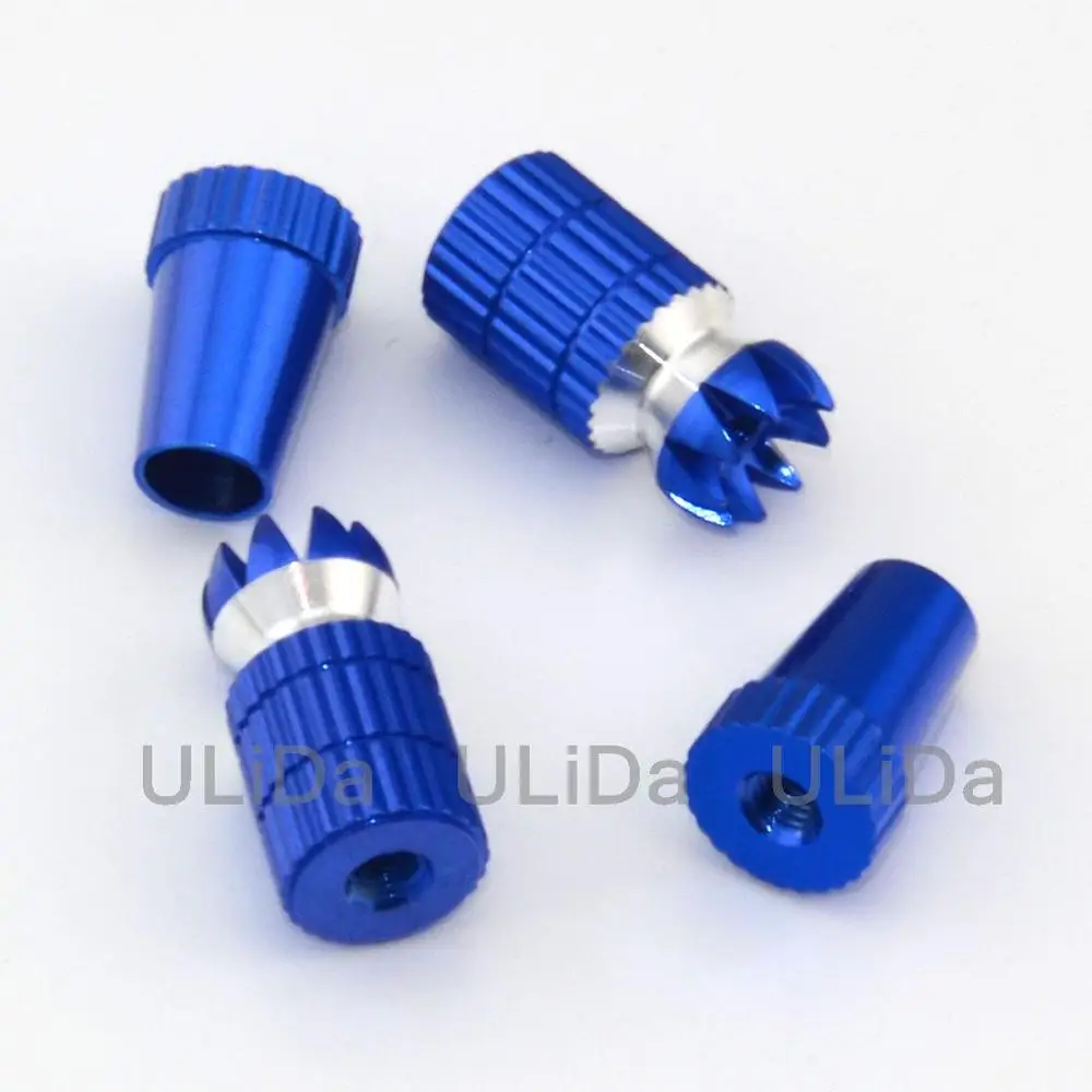 

2 Color Red/Blue M4 Aluminum Transmitter Thumb Stick for JR Transmitter RC Helicopter Airplane Car Quadcopter