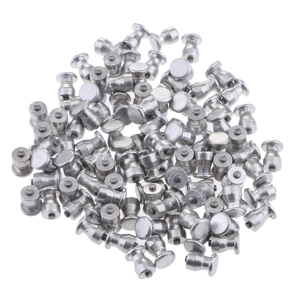 

100 Pieces 10mm Universal Car Tires Anti-Slip Screw Stud Tyre Snow Spike Studs Wheel Tire Protector Studs Screw