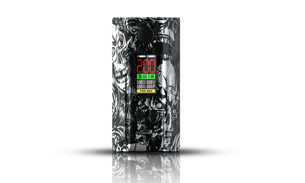 Clearance! Original Laisimo E3-3 200W Spring Box MODwith 1.0 inch OLED Screen Temperature Control Vaporizer Vape VS squonk Mod (7)