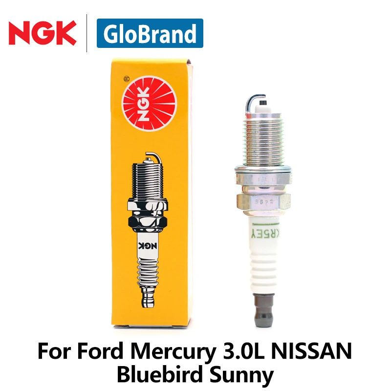 Ngk Car Spark Plugs For Ford Mercury 3.0l Nissan Bluebird Sunny Nickel