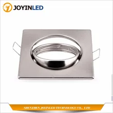 Нанесение полуматового никелевого встраиваемый домашний светодиодный потолочный светильник с отделкой из цинкового сплава, цинковый сплав светодиодный светильник