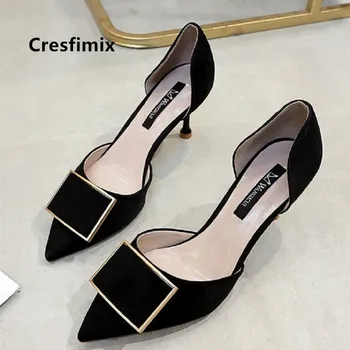 

Femmes Hauts Talons Women Cute Black Comfortable Spring High Heel Pumps Lady Casual Summer High Heel Shoes Office Shoes G5419