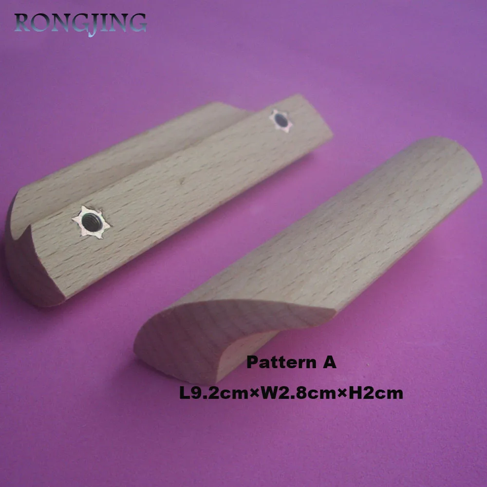 خزانة مطبخ خشبية مقابض أدراج مقابض دولاب قضبان خزانة أثاث غرفة نوم خشب صلب 2 قطعة wood pulls handles closetdrawer handles aliexpress