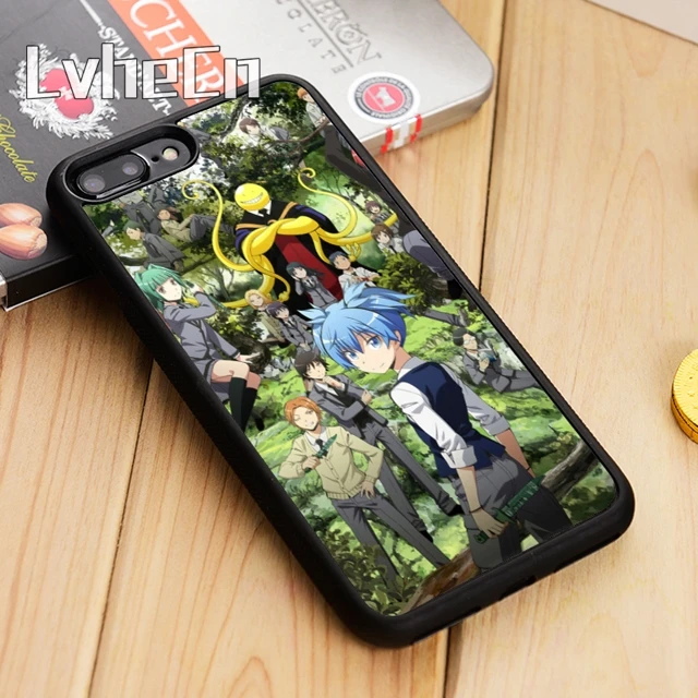 LvheCn аниме Ansatsu Kyoushitsu чехол для телефона iPhone 5 6 s 7 8 plus 11 12 Pro X XR XS Max Samsung Galaxy S6 S7 edge S8 S9 |