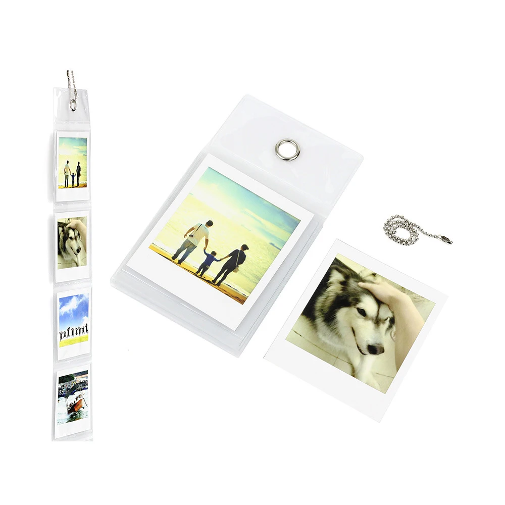 

1PC Hang Wall Display Album 6 Pockets Per Pack For Fujifilm Instax SQ6 SQ10 For SP-3 Square Film Camera Paper Photos Films Album