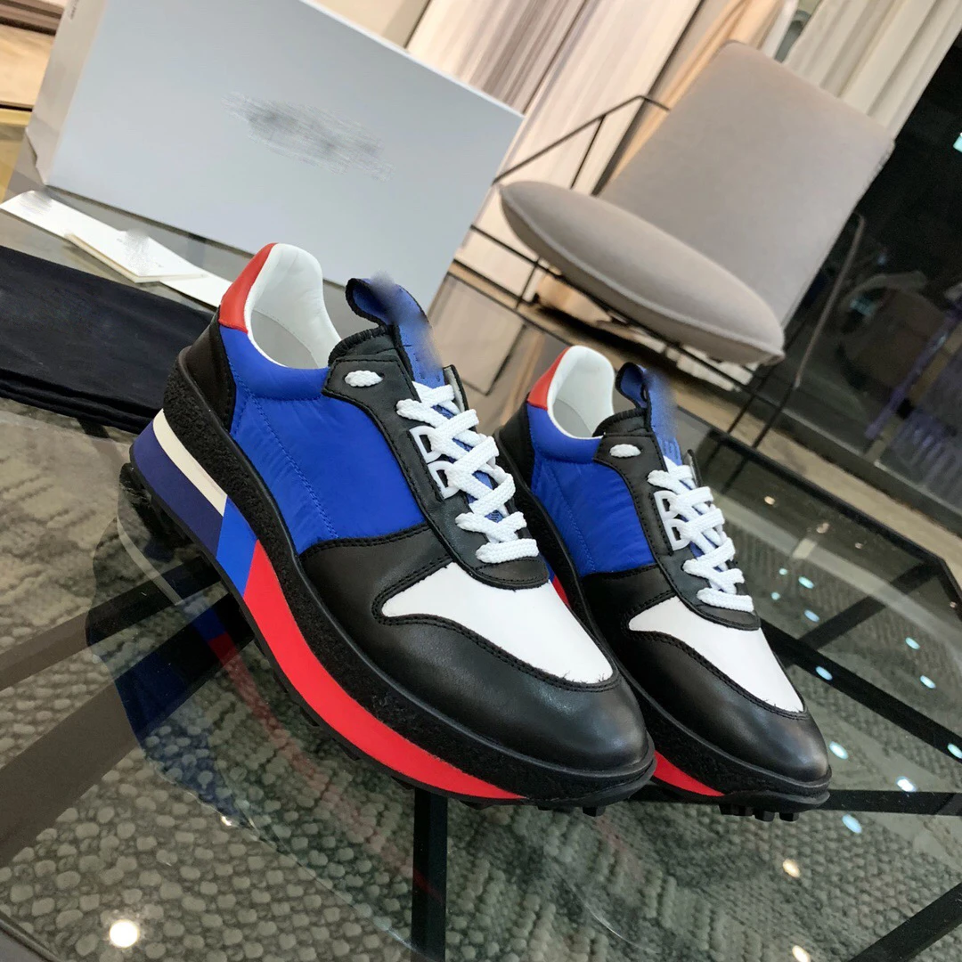 

Dual-layer color-matching wear-resistant soft sole European British style men's daily leisure business fashion shoes personality