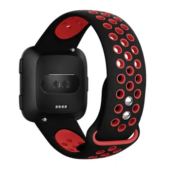 

HIPERDEAL Replacement With Ventilation Holes Soft Silicone Sport Strap For Fitbit Versa 18Apr19 Drop Ship F