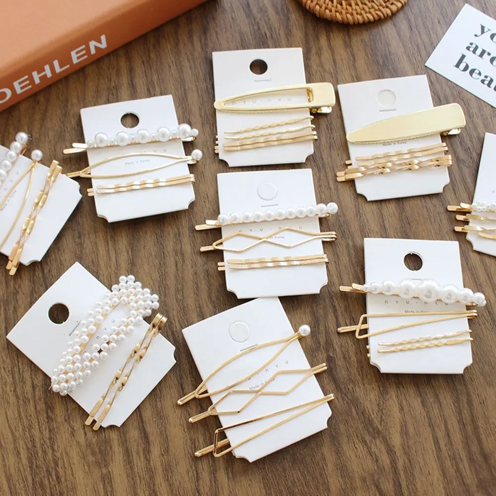 NEW 3Pcs/Set Pearl Metal Hair Clip Hairband Comb Bobby Pin Barrette Hairpin Headdress Accessories Beauty Styling Tools G0315 NEW 3Pcs/Set Pearl Metal Hair Clip Hairband Comb Bobby Pin Barrette Hairpin Headdress Accessories Beauty Styling Tools G0315