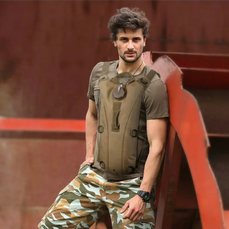

Military Tactical TPU Water Backpack 600D Oxford 3L Water Bag Outdoor Camping Hiking Cycling Hunting Trekking Sports Bag