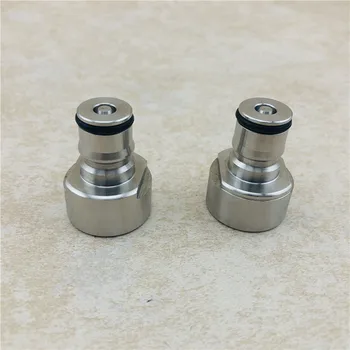 

Stainless Steel Ball Lock Conversion Kit Cornelius Type Quick Disconnect Keg Coupler Adapter Luquid & Gas Posts for Home Brewing