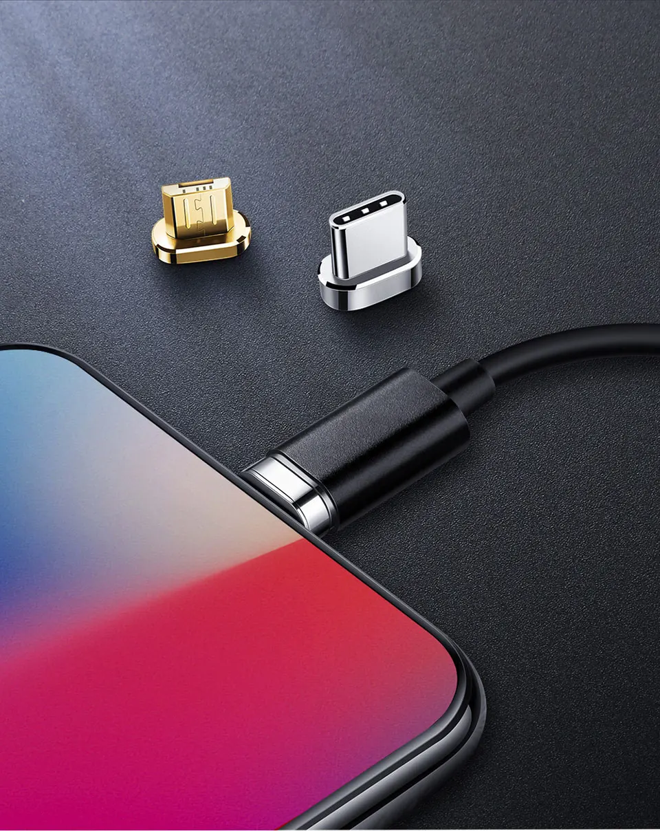 Mcdodo type C Micro USB кабель для быстрой зарядки Android мобильный телефон магнит зарядное устройство для iPhone samsung Xiaomi Магнитный USB кабель