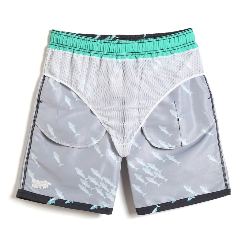 Для мужчин мужские плавки пляжный шорты купальник quick dry Серфинг Гавайский джоггеры с принтом Шорты купальные для доски свободные стволы сетки