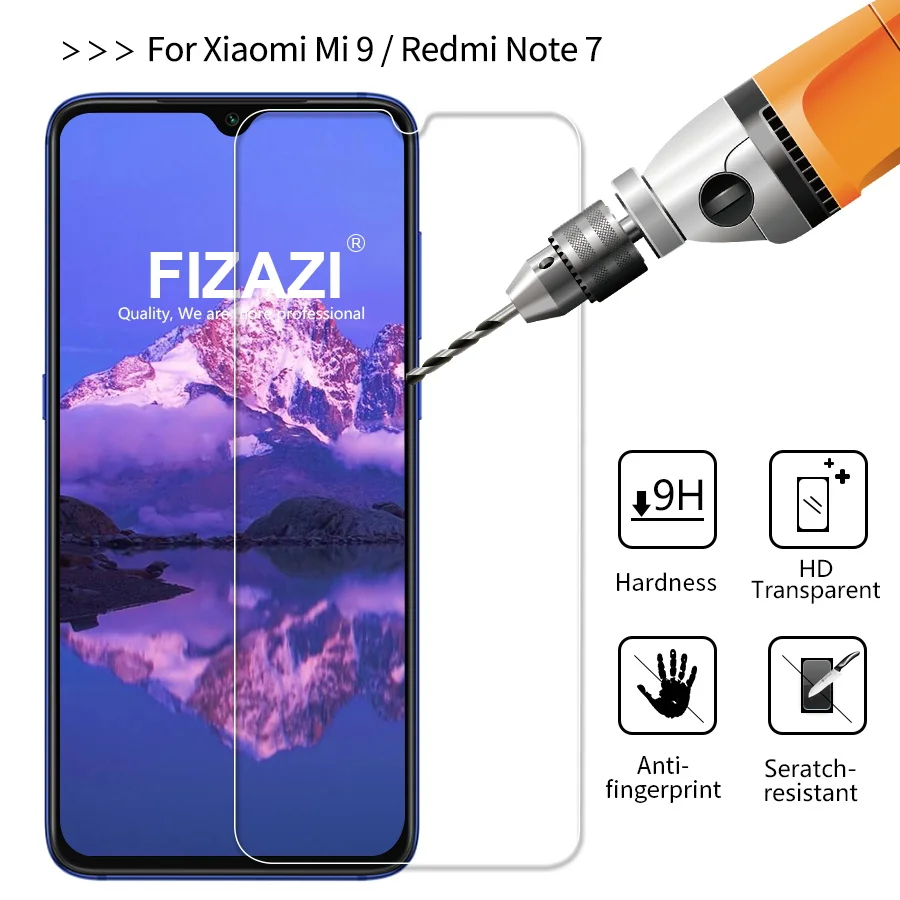 FIZAZI закаленное стекло для Xiaomi mi Red 7 Note7 прозрачная защитная пленка экрана Note