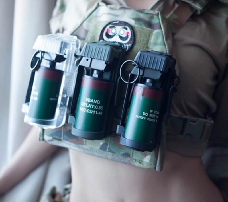 TMC Flashbang Stun Gren чехол кеш с пустышкой мягкая система быстросъемный жилет