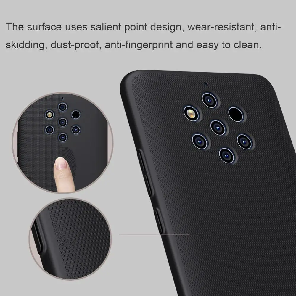Для Nokia 9 PureView чехол с покрытием в виде брони 5 99 &quotNillkin противоударный для матовый