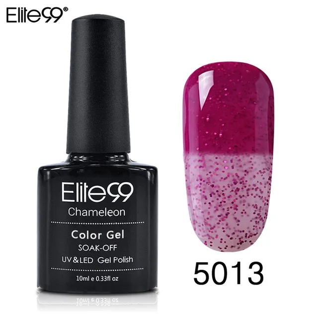 Elite99 Tränken Weg Von 100 Farben UV Gel Lack Temperatur Ändern Farbe Gel Lack Thermo Semi Permanent Glück UV Gel Nagel polnisch