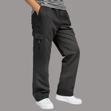 Новое поступление, увеличивающие рост толстые хлопковые повседневные зимние Молодежные мужские брюки, свободные модные Brsnd супер большие длинные штаны, размер XL-5XL 6XL