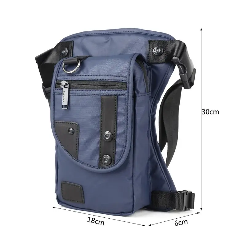 Поясная Сумка для ног, Мужская водонепроницаемая оксфордская сумка для путешествий, мотоциклетная тактическая нагрудная сумка