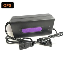 New 48 V carregador de bateria de Chumbo ácido 20AH LED inteligente para motocicleta & full stop