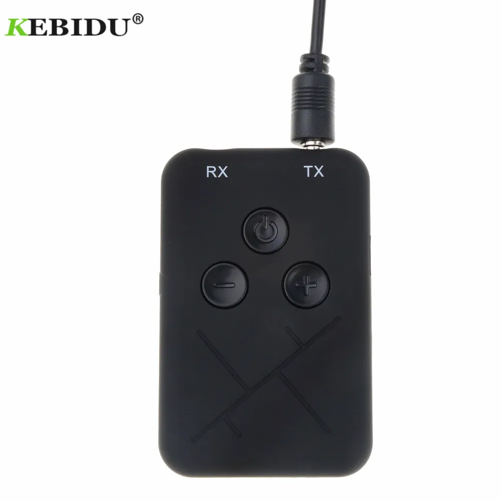 Беспроводной аудиоадаптер Kebidu 2 в 1 с bluetooth передатчиком и аудиокабелем 3 5 мм/usb