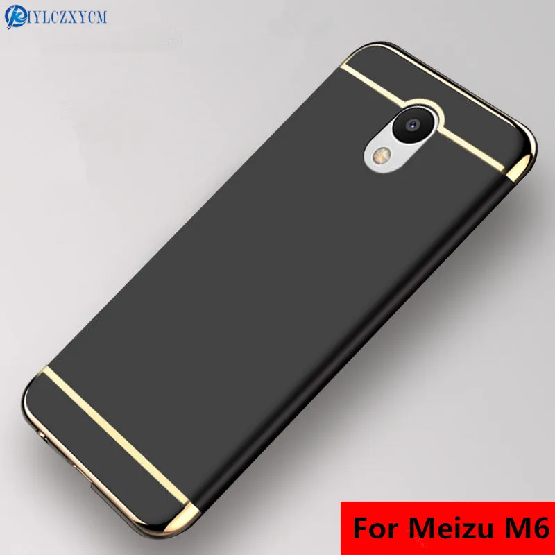 KIYLCZXYCM Новый чехол для Meizu M6 металлический корпус покрытие кадра жесткий защитный