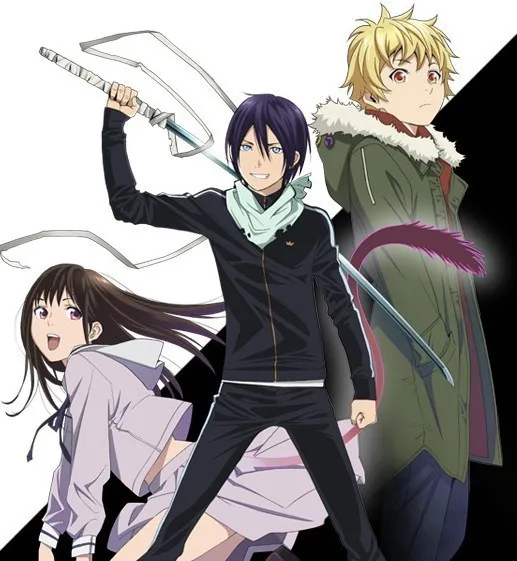 Горячая аниме Noragami Yato косплей костюм куртка спортивный костюм весь комплект(пальто+ брюки+ шарф