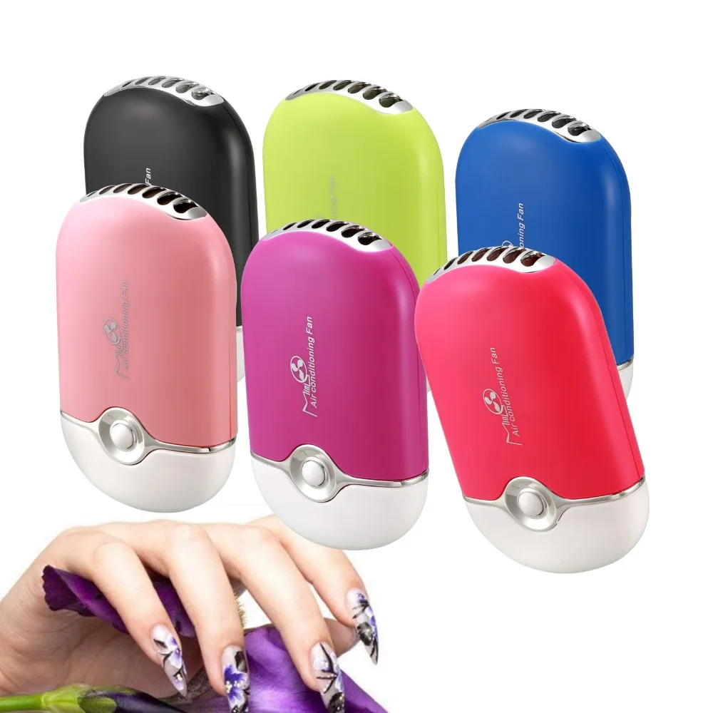 

USB Mini Fan Air Conditioning Blowerfor Eyelash Extension Glue Quick Dry-Rose /Green/Blue/Black/Purple/Pink US