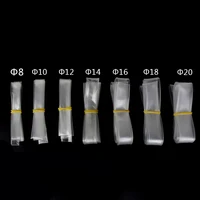 1 เมตร 2:1 8MM 10MM 12MM 14MM 16MM 18MM 20 มม.ใสความร้อนหลอดหดท่อSleeving Wrapลวดชุด 1