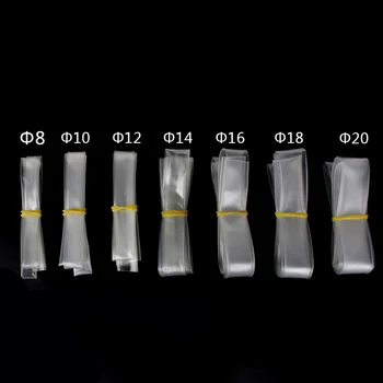 1 เมตร 2:1 8MM 10MM 12MM 14MM 16MM 18MM 20 มม.ใสความร้อนหลอดหดท่อSleeving Wrapลวดชุด 1
