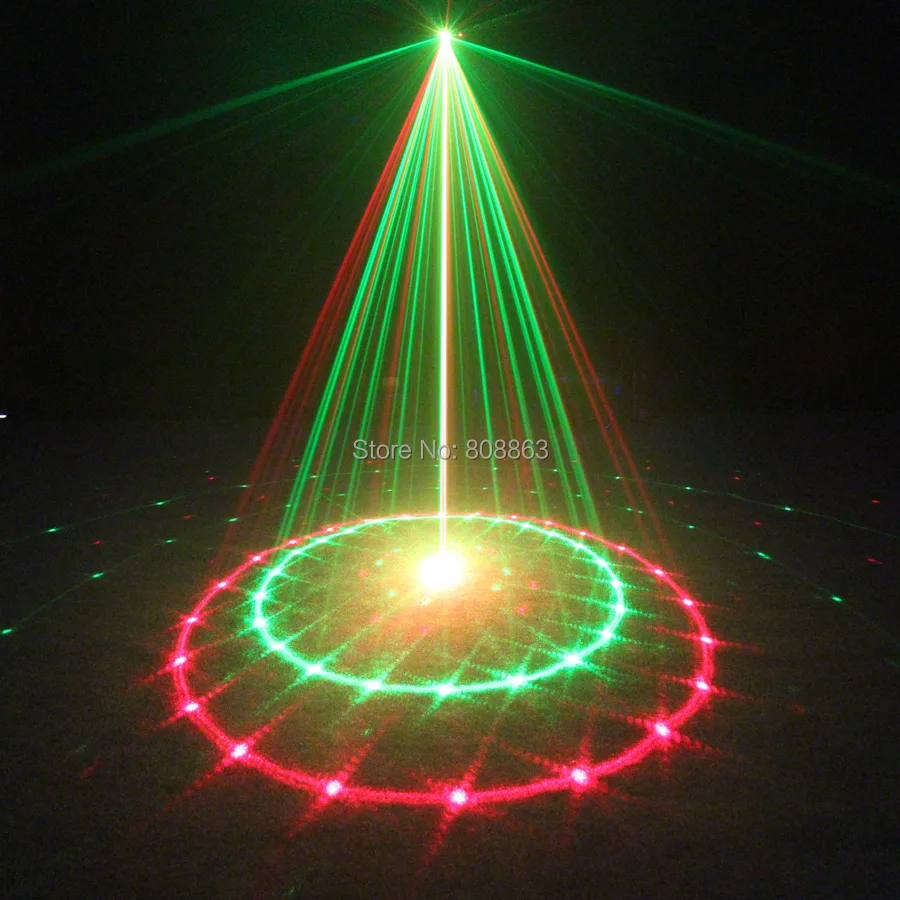 Мини R& G лазер 24 узора проектор танец диско бар семья вечерние Рождество сценический светильник s DJ окружающей среды светильник ing светильник шоу N9H24