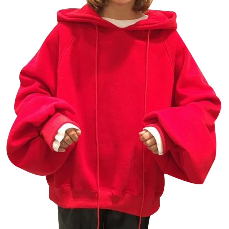 2017 Cotton oversized hoodie Sweatshirt women Men