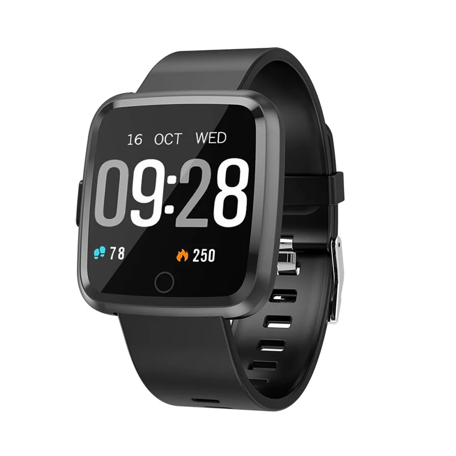

Sport Mode Fitness Tracker Smart Watch Men Bluetooth Sync Wearable Devices Alarm Clock for Android IOS Watches with Pedometer