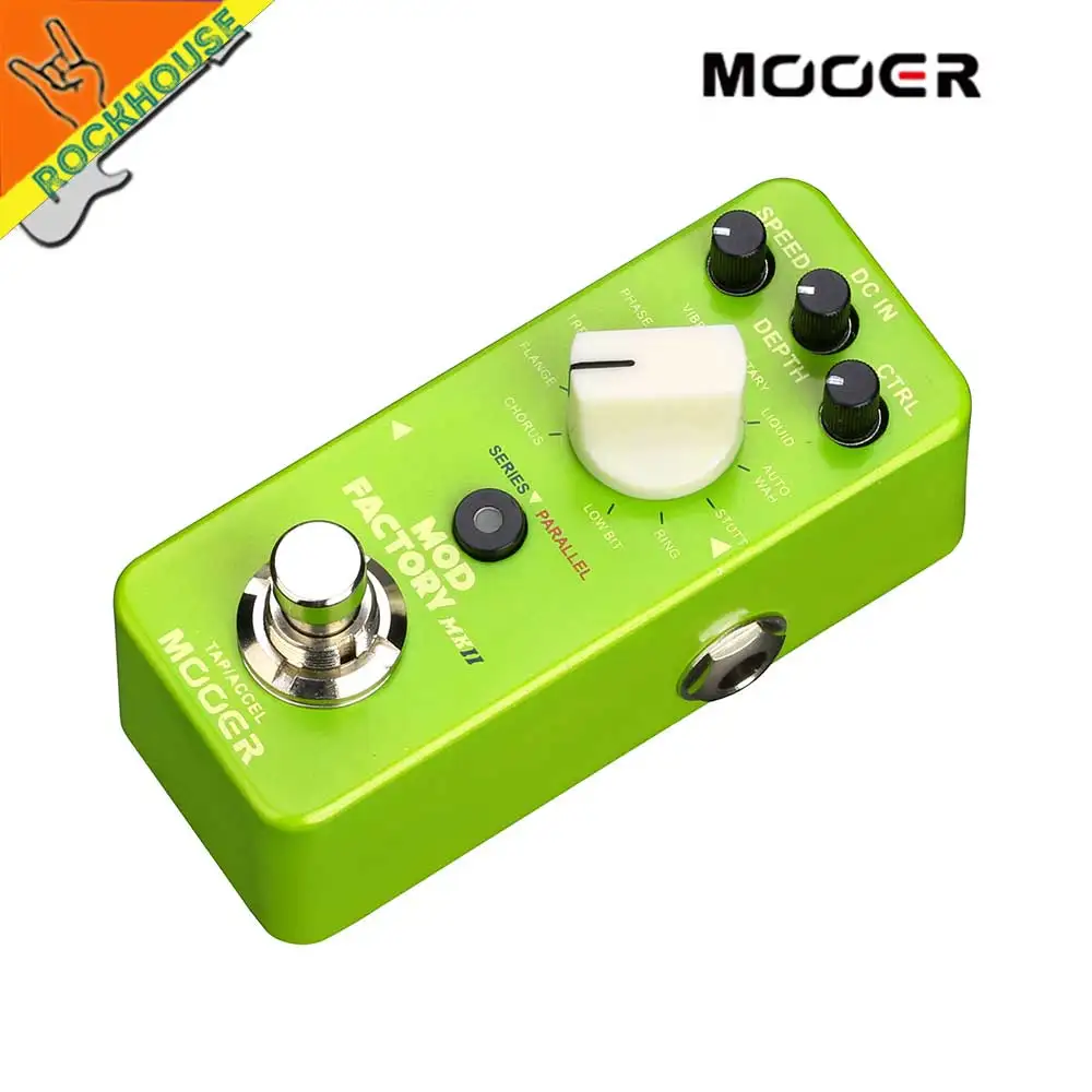 Mooer MOD Factory MKII цифровая педаль эффектов модуляции содержит 11 сигналов серии/Параллельное управление маршрутизацией Pro TAP TEMPO
