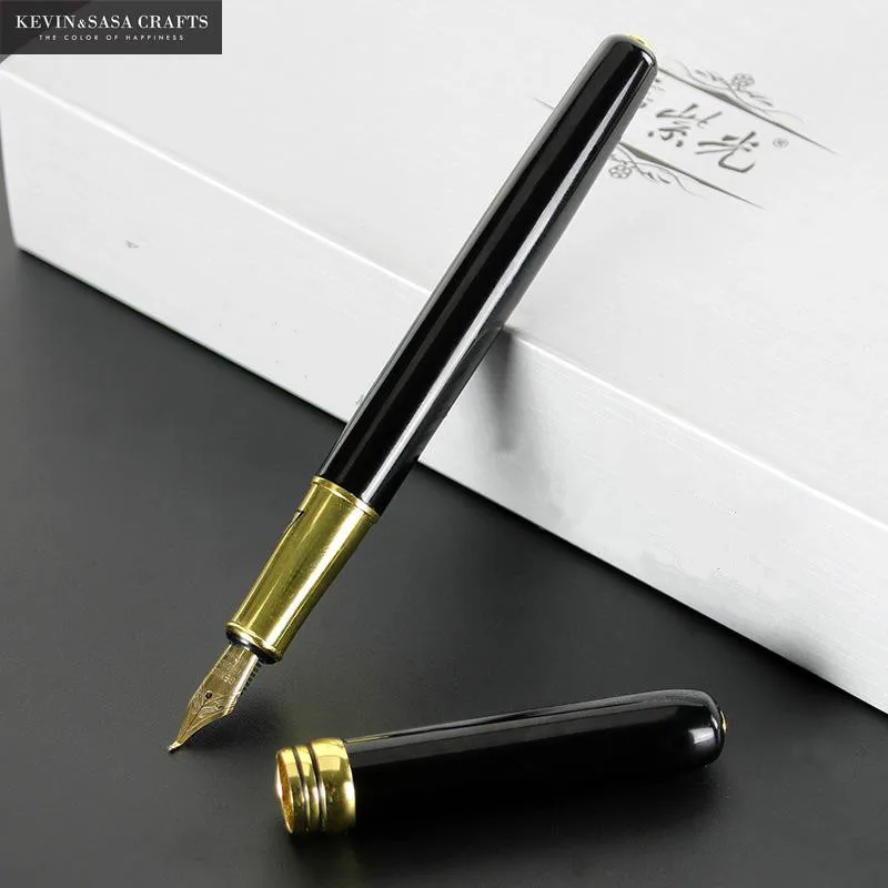 

2018 New Vintage Fountain Pen Ink Gift School Supplies 0.5mm/0.8mm Office Supplies Accessories high Quality