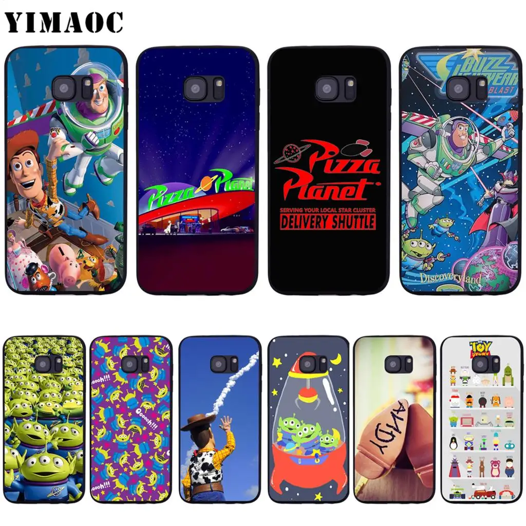 

YIMAOC Toy Story Pizza Planet Case for Samsung Galaxy A7 A8 A9 A10 A20 A30 A40 A50 A70 M10 M20 M30 S10e J6 Plus