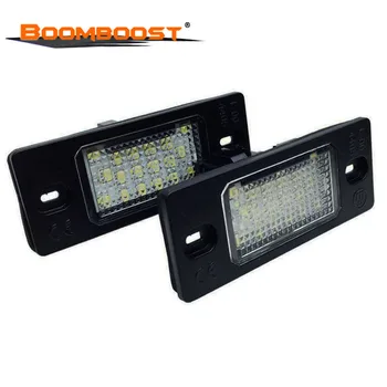

18 high power SMD LED For Porsche Cayenne 955/957 License Number Plate Light lamp for VW Touareg Passat 2 pieces